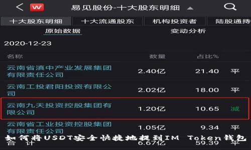 如何将USDT安全快捷地提到IM Token钱包