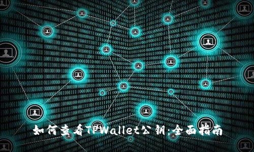 如何查看TPWallet公钥：全面指南