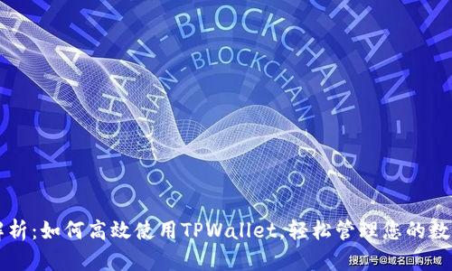 深入解析：如何高效使用TPWallet，轻松管理您的数字资产